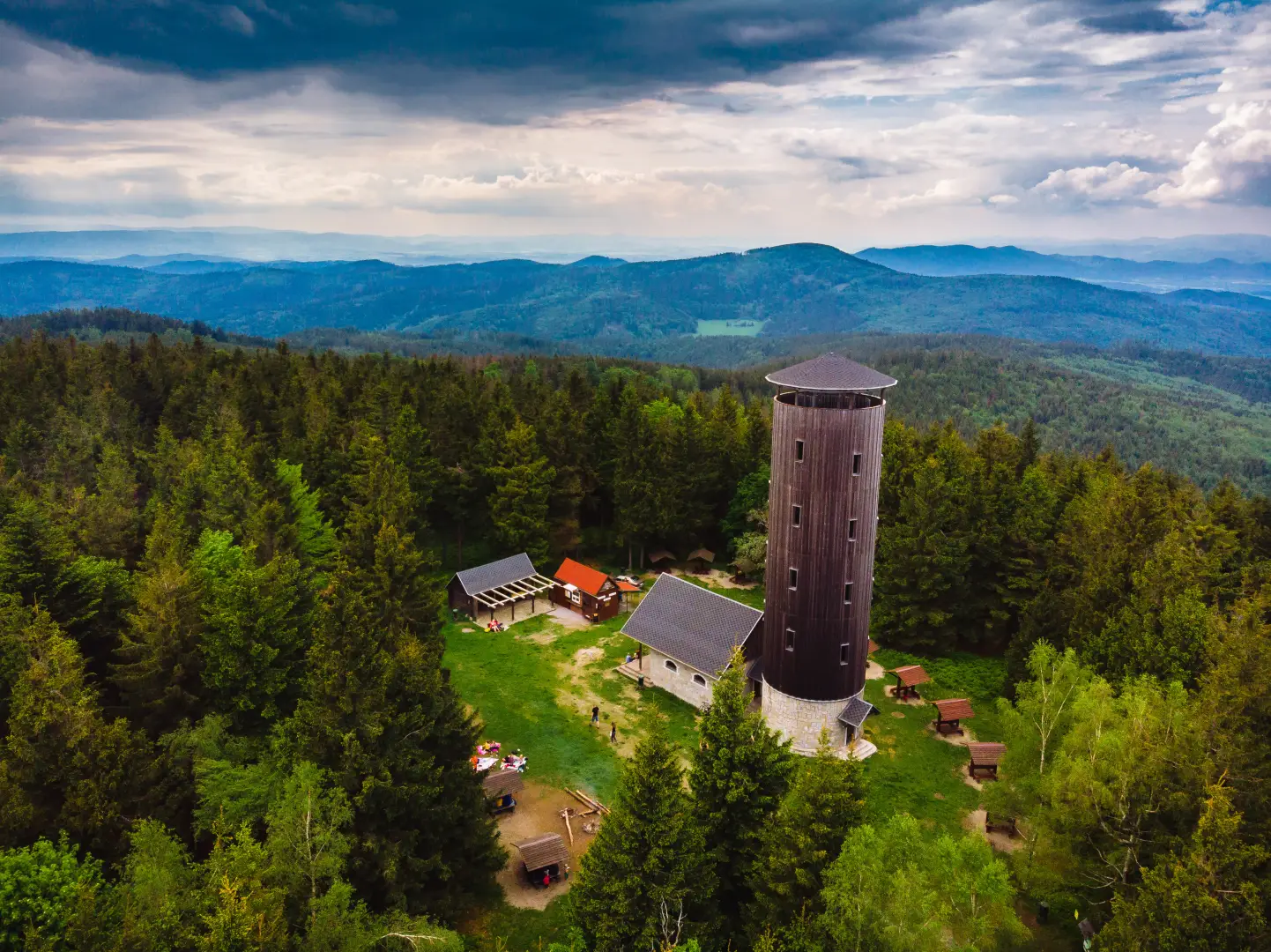 Rozhledna na Borůvkové Hoře